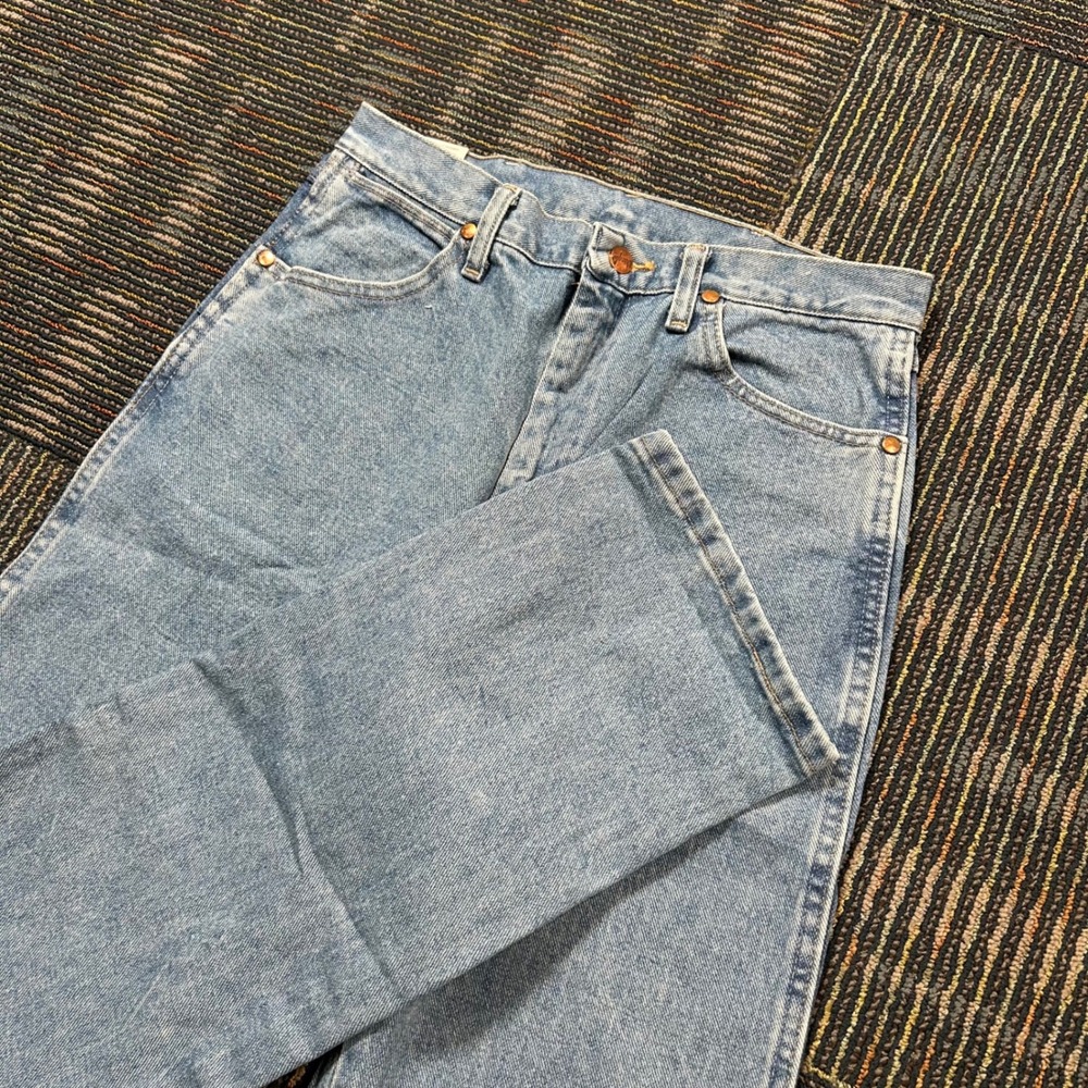 Wrangler Cowboy Cut Jeans 30x32 Light Blue 13MWZ Original Fit ProRodeo New NWT